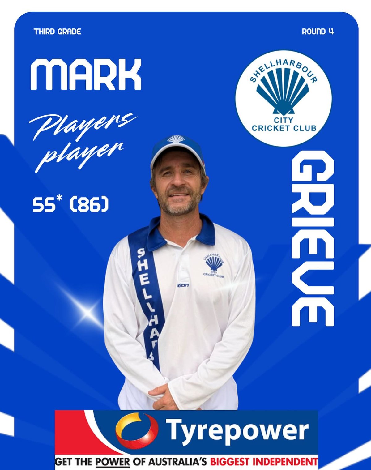 Mark Grieve is this week’s Third Grade Players’...