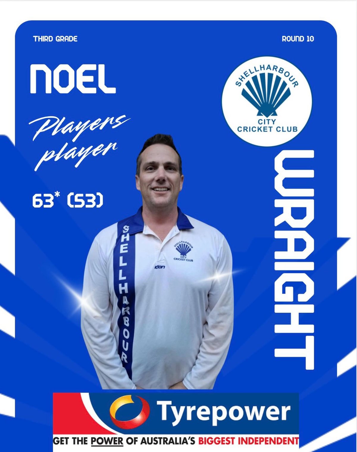 Third Grade Player’s Player – Noel Wraight