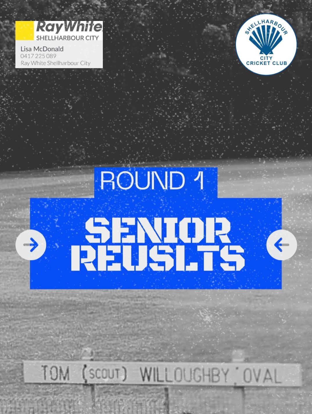 Senior results from round 1!