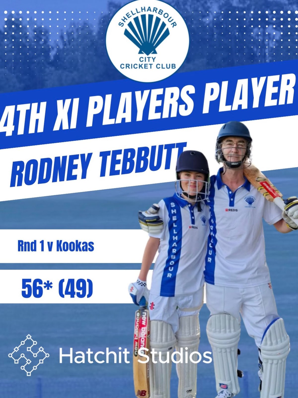 🔵⚪ 4TH GRADE PLAYERS’ PLAYER | RODNEY TEBBUTT ⚪🔵